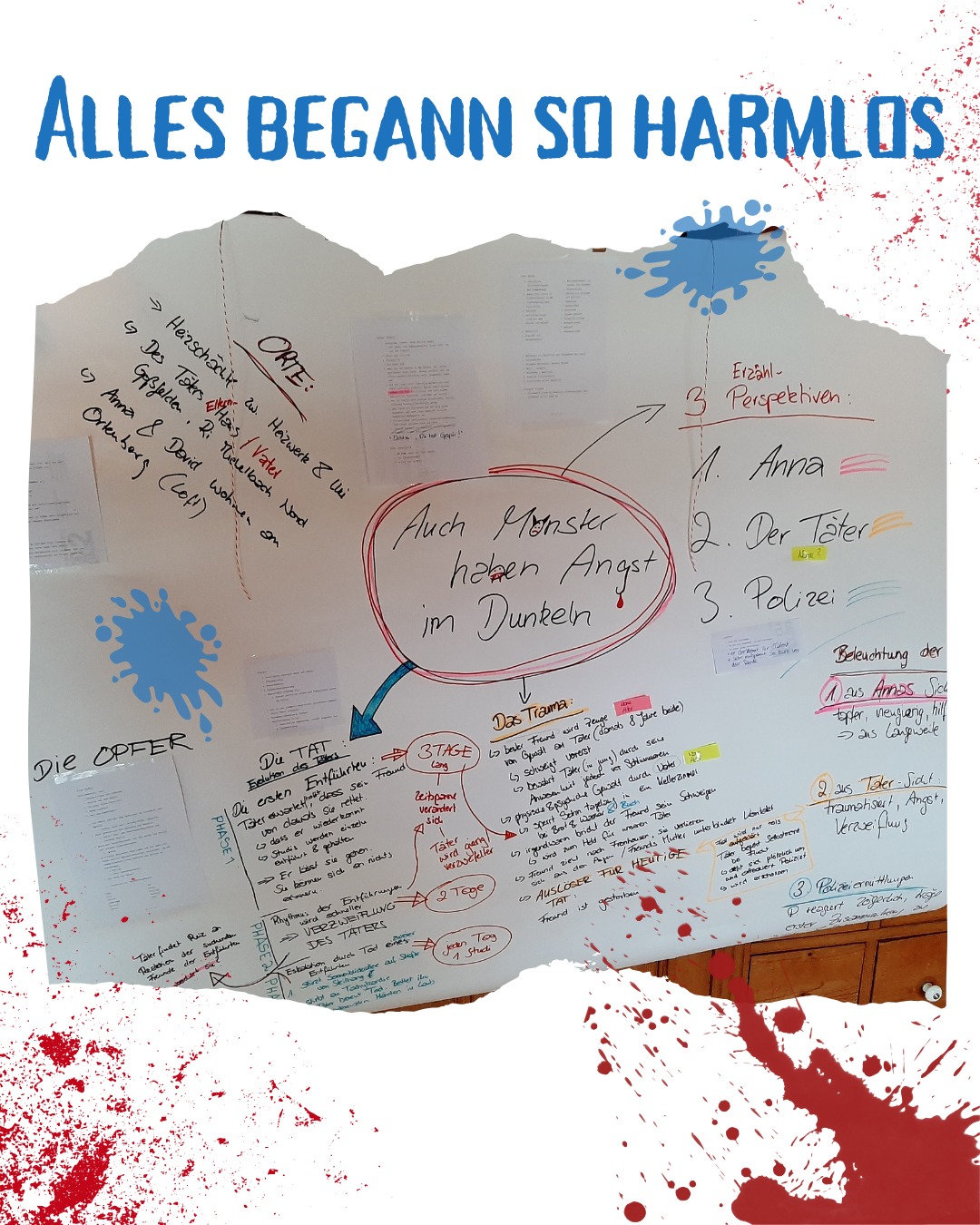 Wenn aus einer flüchtigen Idee in deinem Kopf etwas Größeres wird, wenn sie wächst, sich formt und scheinbar zufällige Ereignisse zu einem stimmigen Ganzen verschmelzen. Wenn daraus ein Plot entsteht, voller Charaktere, die dich begleiten, als wären sie ein Teil von dir.
Dann ist das pure Magie. Genau deshalb schreibe ich.
Schreiben ist für mich mehr als Worte – es ist Leben. Schreiben ist Liebe.
#AnnaundDobbs #Krimi #AngstimDunkeln #TeamMarburg #TatortMarburg #ToniCastell #MarburgKrimi #Tatort #Marburg #nevernotwriting
#bookstagram #instabooks #instacrime #crimegram